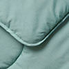 Night Lark  - Linen Collection - All-In-One Duvet - Washable Comforter - Queen Size in Seagrass Green Image 3
