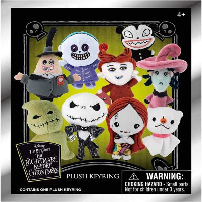 Nightmare Before Christmas Blind Bag Plush Bag Clip  One Random Image 1