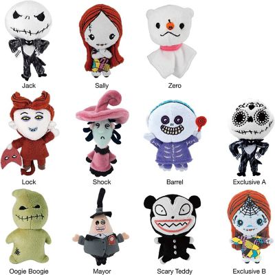 Nightmare Before Christmas Blind Bag Plush Bag Clip  One Random Image 1