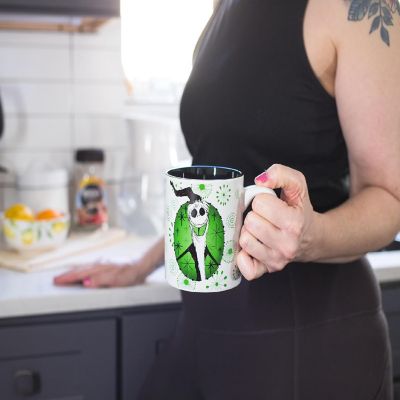 Nightmare Before Christmas Jack Holiday Mugs, Set of 2  Each Holds 14 Ounces Image 3