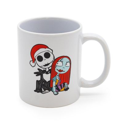 Nightmare Before Christmas Mug, Socks, and Ornament Bundle Image 2