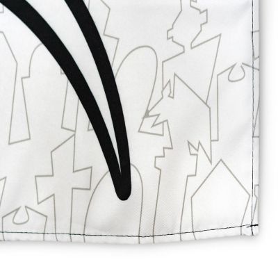 Nightmare Before Christmas Zero Apron - Kitchen Accessory - White &amp; Black Ties Image 3