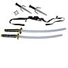 Ninja Swords, Daggers, Throwing Star and Backpack Plastic Playset Image 1