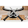 Ninja Swords, Daggers, Throwing Star and Backpack Plastic Playset Image 1