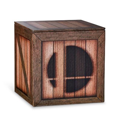 Nintendo Smash Brothers Crate 4 x 4 Inch Tin Storage Box Image 3