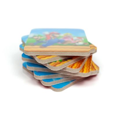 Nintendo Super Mario Bros. 4-Piece Stackable 3D Coaster Set Image 2