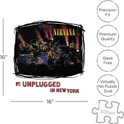 Nirvana Mtv Unplugged In New York 500 Piece Jigsaw Puzzle Image 2