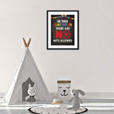 No Nuts Allowed Classroom 8.5x11in Image 1
