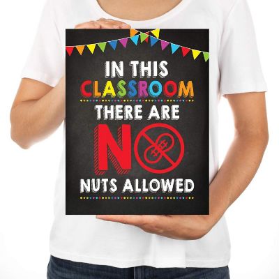 No Nuts Allowed Classroom 8.5x11in Image 3