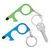 No-Touch Keychain Tools - Bright Colors - 6 Pc. Image 1