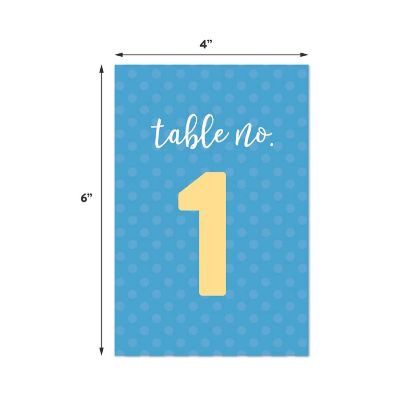 Noah's Ark Table Numbers 1-20 4x6 Image 1