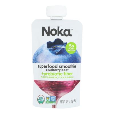 Noka Superfood Blueberry Beet Blend  - Case of 6 - 4.22 OZ Image 1