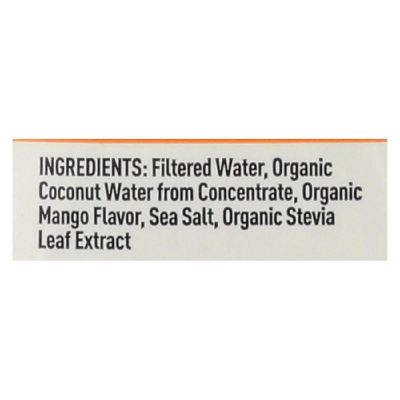 Nooma Electrolite Drink - Organic - Mango - Case of 12 - 16.9 fl oz Image 1
