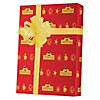 NOPE&#8482; Jupiter's Claim Red & Yellow Wrapping Paper Image 1