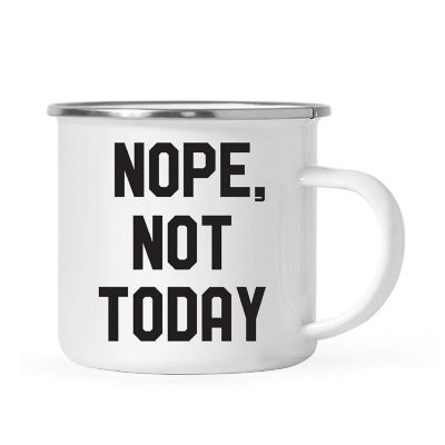 Nope Not Today 11oz Campfire Mug Image 1