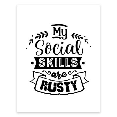 Normal People Scare Me 8.5x11in 1-Pack Image 1
