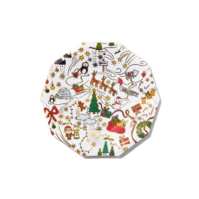 North Pole Large Plates (10 per pack) Image 1