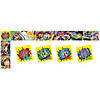 North Star Teacher Resources All Around The Board Trimmer, Superheroes, 43 Feet Per Pack, 6 Packs Image 1