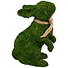 Northlight 10.5 green moss standing bunny rabbit spring easter figure Image 1