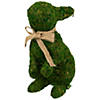 Northlight 10.5 green moss standing bunny rabbit spring easter figure Image 4