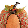 Northlight 10.5" Orange Autumn Harvest Thanksgiving Tall Pumpkin Image 2