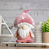 Northlight 10.5" pink springtime floral mushroom gnome Image 1