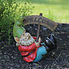 Northlight 10.5" Silly Gnome with Welcome Sign Outdoor Garden Statue Image 2