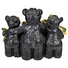 Northlight 10" Bear Family Trio Welcome Sign Outdoor Garden Statue Image 4