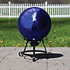 Northlight 10" Blue Mirrored Glass Outdoor Garden Gazing Ball Image 2