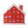 Northlight - 10" Christmas House Advent Calendar Image 1