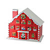 Northlight - 10" Christmas House Advent Calendar Image 1