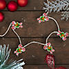 Northlight 10-Count Candy Cane Christmas Light Set - 6ft White Wire Image 2