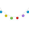 Northlight 10-Count Multi-Color Round Lantern Patio String Light Set 7.25ft. White Wire Image 3