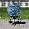 Northlight 10" Green and Blue Swirl Designed Outdoor Garden Gazing Ball Image 2
