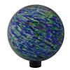 Northlight 10" Green and Blue Swirl Designed Outdoor Garden Gazing Ball Image 3