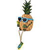 Northlight 10" Tropical Boy Pineapple with Cocktail and Dangling Legs Decoration Image 2