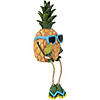Northlight 10" Tropical Boy Pineapple with Cocktail and Dangling Legs Decoration Image 3
