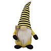 Northlight 10" yellow and black bumblebee springtime gnome Image 1