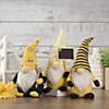 Northlight 10" yellow and black bumblebee springtime gnome Image 1