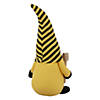 Northlight 10" yellow and black bumblebee springtime gnome Image 4