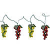 Northlight 100-Count Yellow and Red Grape Clusters Christmas Light - 5ft Green Wire Image 1