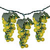 Northlight 100-Count Yellow Winery Grape Patio Christmas Light Set  5ft Green Wire Image 1