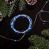 Northlight 100ct Blue LED Micro Fairy Lights - 20ft  Copper Wire Image 1