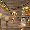 Northlight 10ct Gingerbread Man Christmas Lights  Clear Lights  Green Wire Image 1