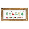 Northlight 11.75" Framed Merry Christmas with Trees Wall Sign Image 1