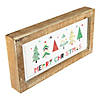 Northlight 11.75" Framed Merry Christmas with Trees Wall Sign Image 2