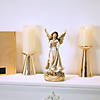 Northlight 11" White Serene Angel with Dove Figure Image 1