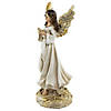Northlight 11" White Serene Angel with Dove Figure Image 3