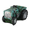 Northlight 12.25" Green and Black Distressed Tractor Garden Patio Planter Image 1