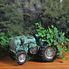 Northlight 12.25" Green and Black Distressed Tractor Garden Patio Planter Image 3